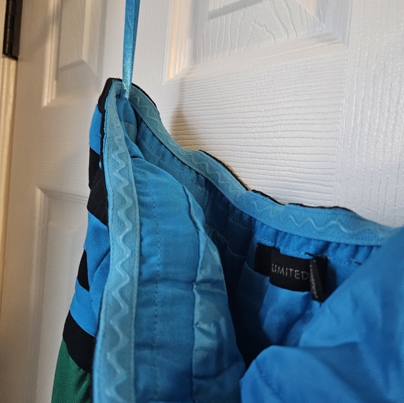 Limited colorblock strapless dress size 6 - Picture 5 of 6